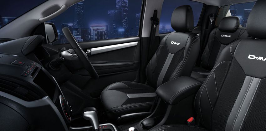 Isuzu D-Max cabin