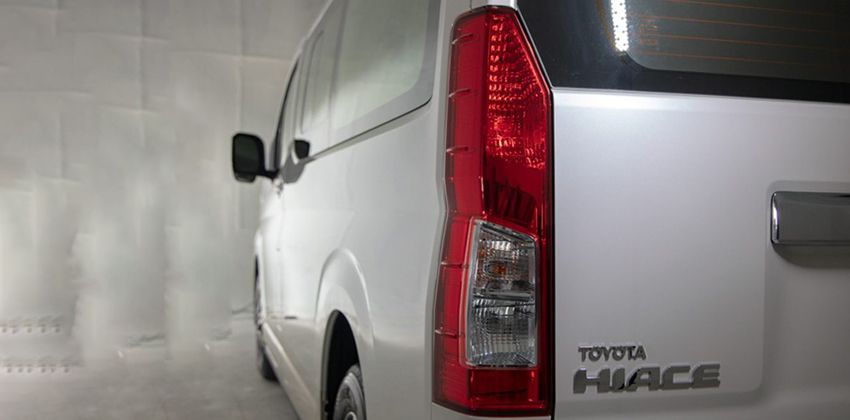 Toyota Hiace rear