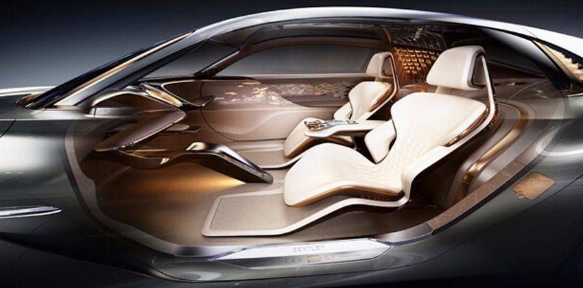 Bentley EXP 100 GT cabin