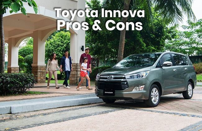 Toyota Innova - Pros and cons