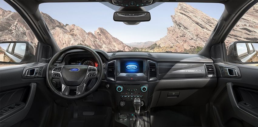 Ford Everest dash