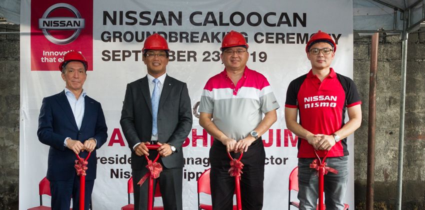  Nissan Caloocan groundbreaking ceremony