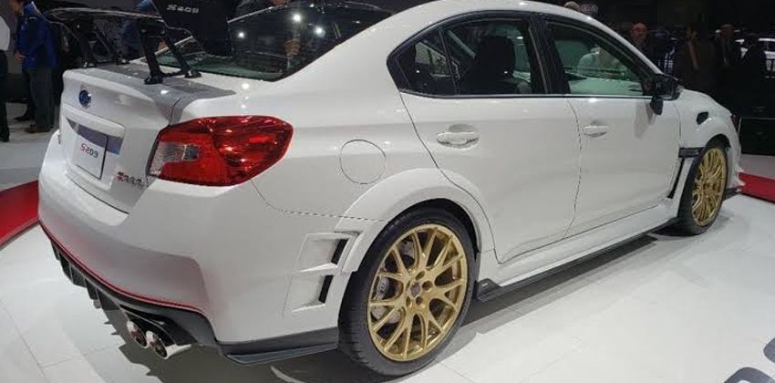 Subaru WRX STI side