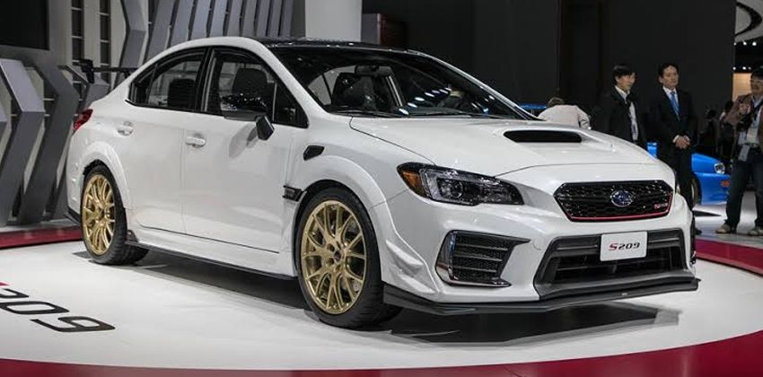 Subaru WRX STI S209 front