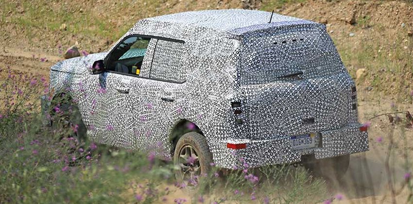 Ford Baby Bronco spy