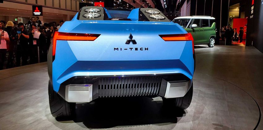 Mitsubishi Mi-Tech Concept rear