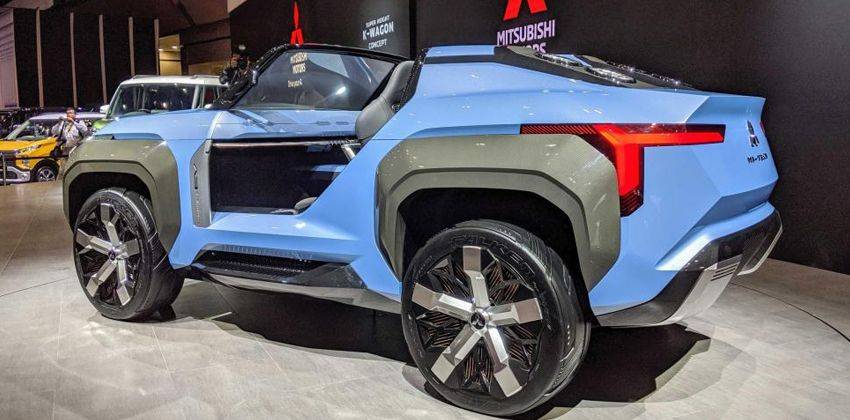 Mitsubishi revealed Mi-Tech Concept, an open-top SUV with a gas turbine ...