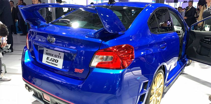 Subaru WRX side