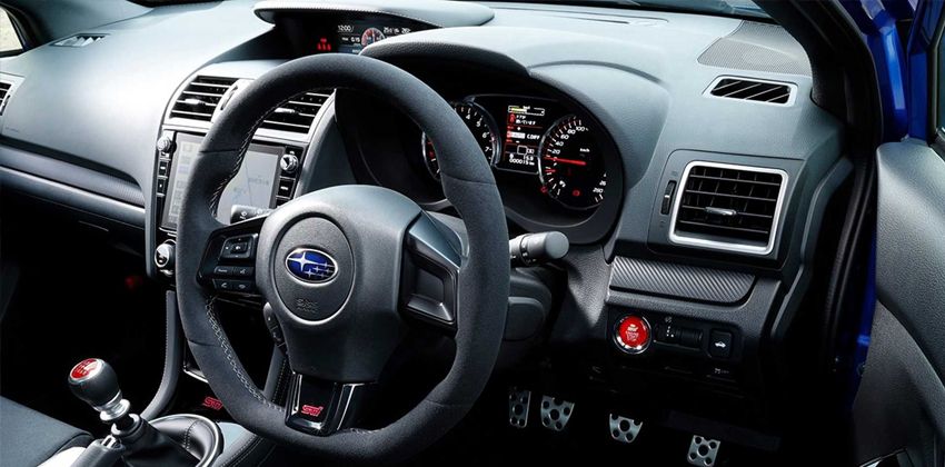 Subaru WRX cabin