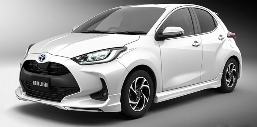 Yaris Modellista aero kit 