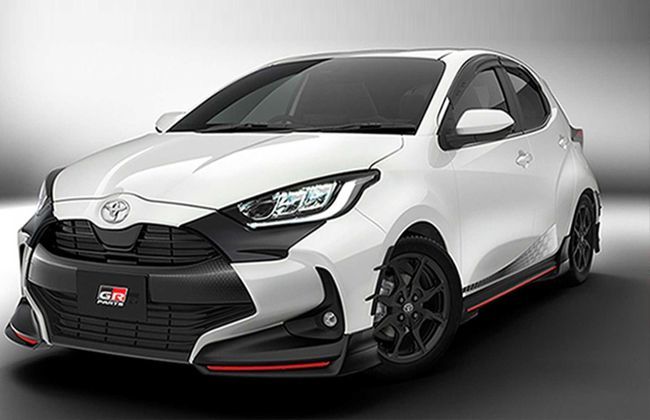 New Toyota Yaris upgraded with TRD and Modellista kits