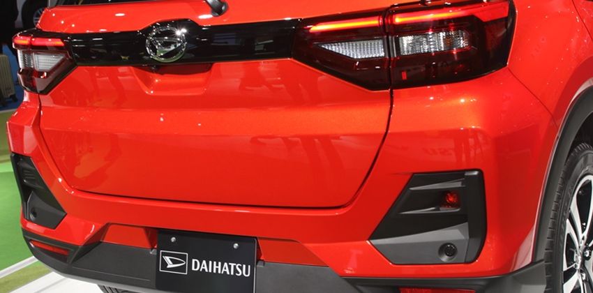 Daihatsu compact SUV rear