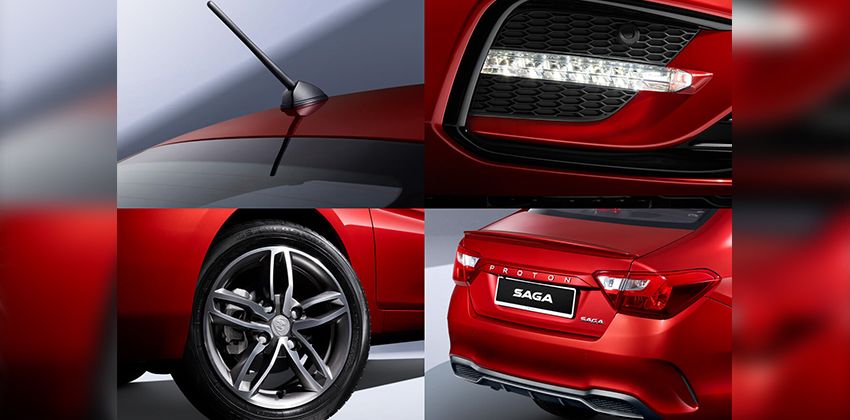 2019 Proton Saga exterior