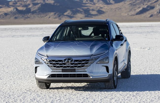 Hyundai Sonata and Nexo attempted for land speed record 