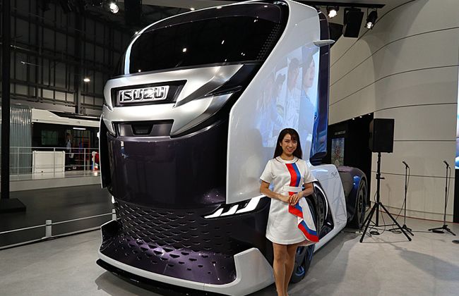 Isuzu’s FL IR truck a show-stealer at the 2019 Tokyo Motor Show