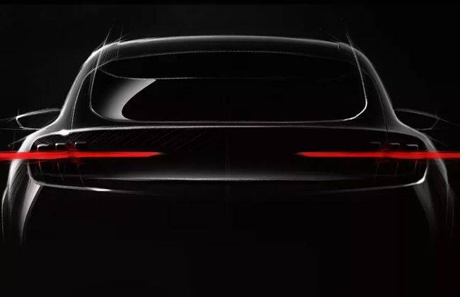 Ford Mustang-based electric vehicle teased, to preview in November