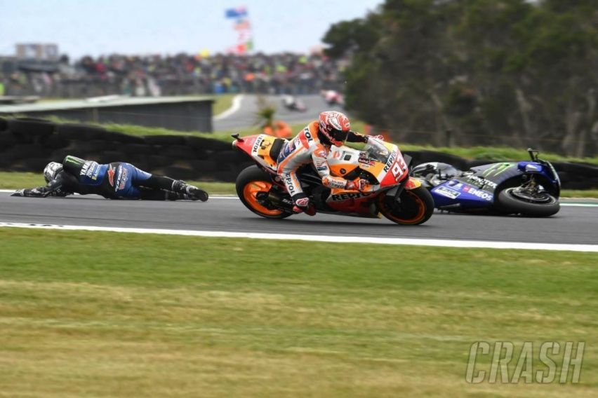 Jatuh dan Gagal Finish di MotoGP Australia, Vinales Akui Kesalahannya