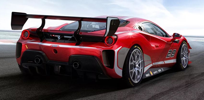 Ferrari 488 GT3 Evo side