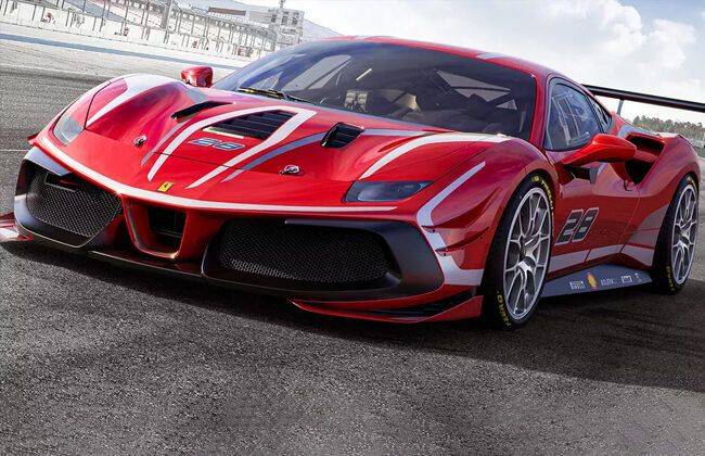 2020 ferrari 488 challenge evo