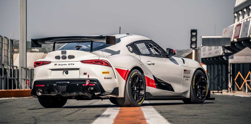 Toyota GR Supra GT4 rear