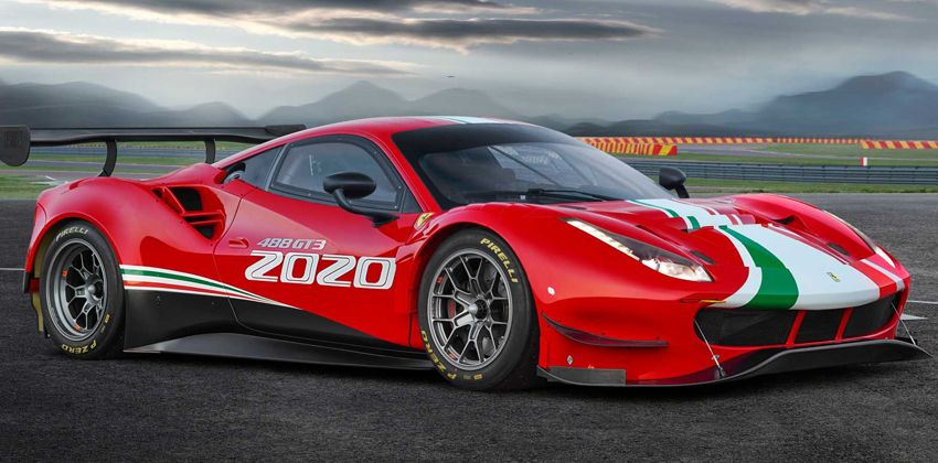 Ferrari 488 GT3 Evo front