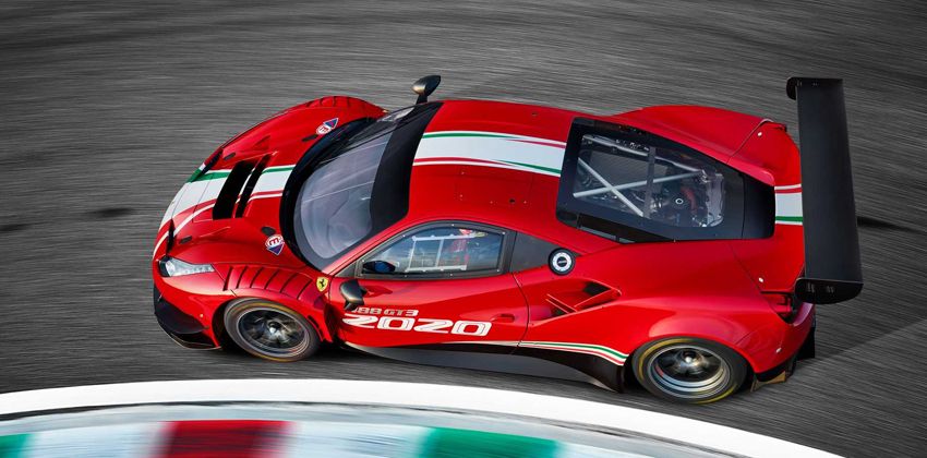 Ferrari 488 GT3 Evo side