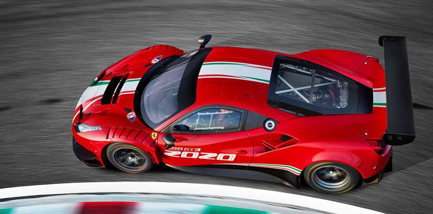 Ferrari 488 GT3 side
