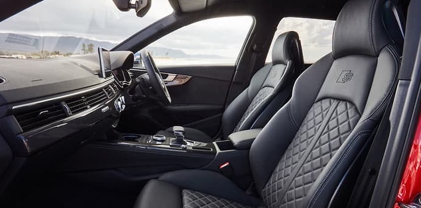 Audi S4 cabin