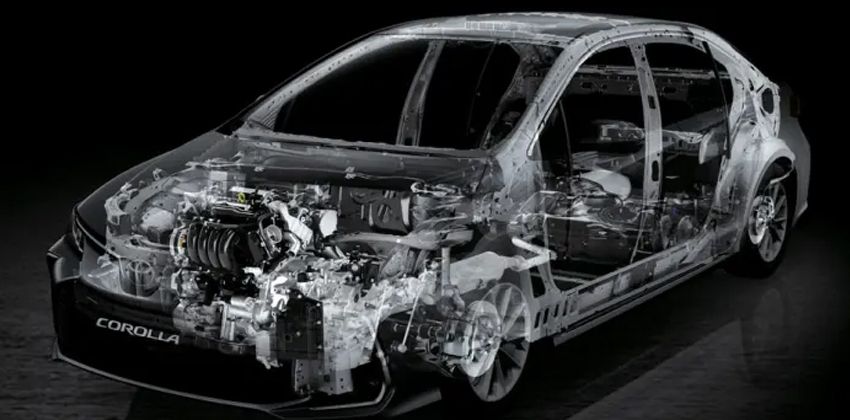 2020 Toyota Corolla engine