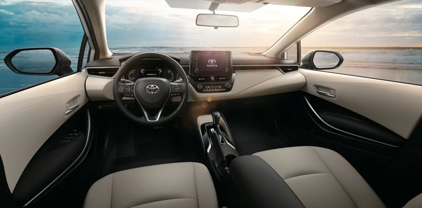 2020 Toyota Corolla cabin