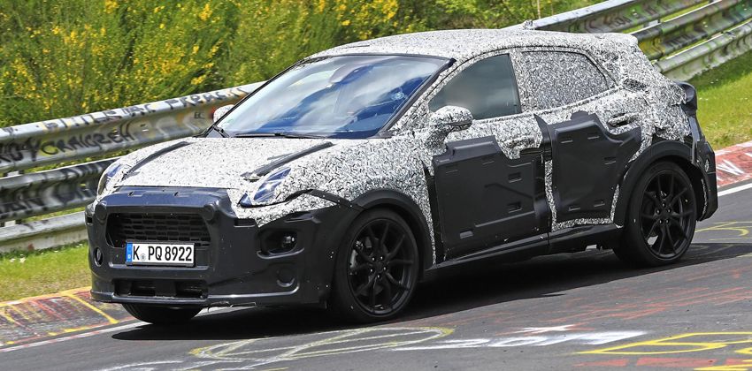 Ford Puma ST spied