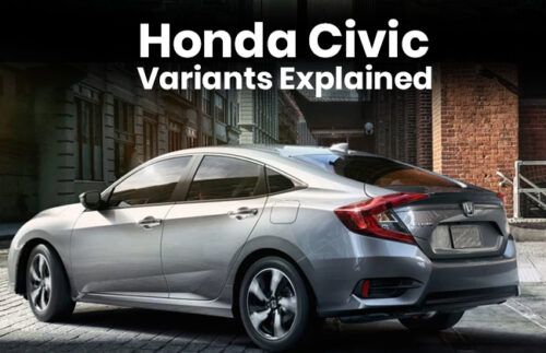 Honda Civic: Variants explained Honda Civic: Variants explained