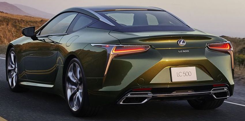 Lexus LC side