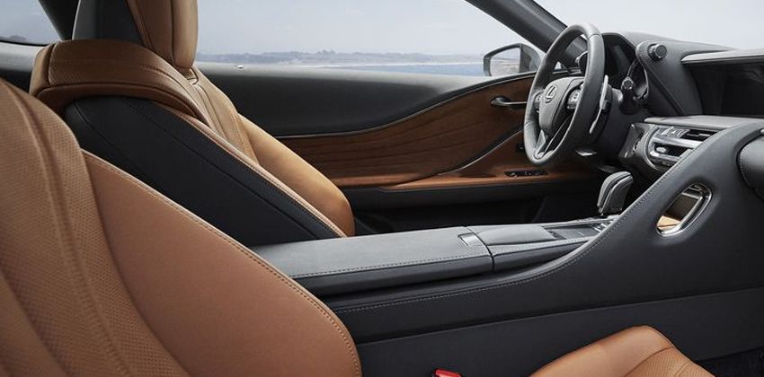 Lexus LC cabin