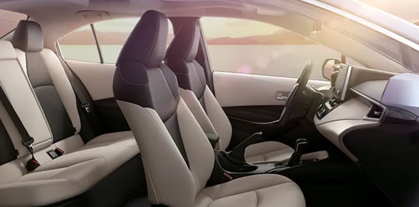 2020 Toyota Corolla cabin