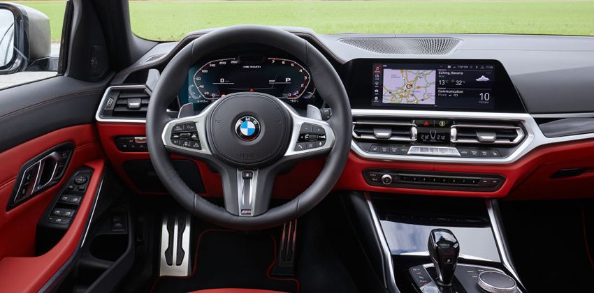 BMW M340i xDrive cabin