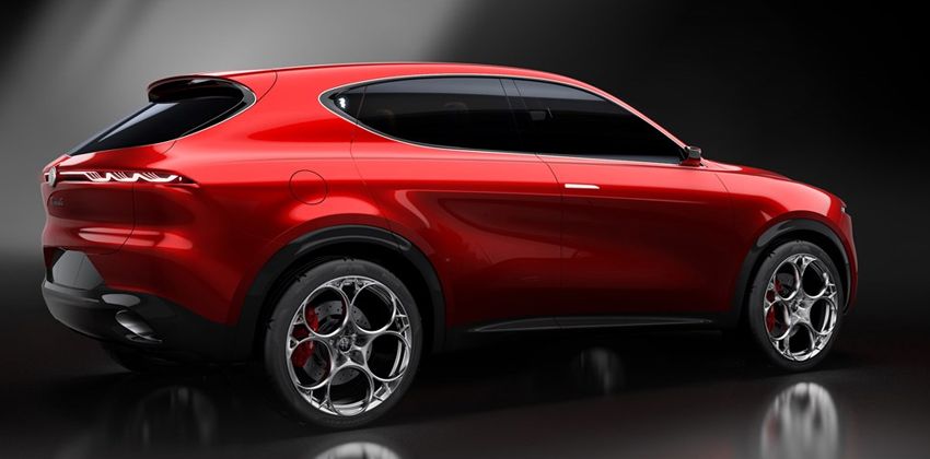 Alfa Romeo Tonale side