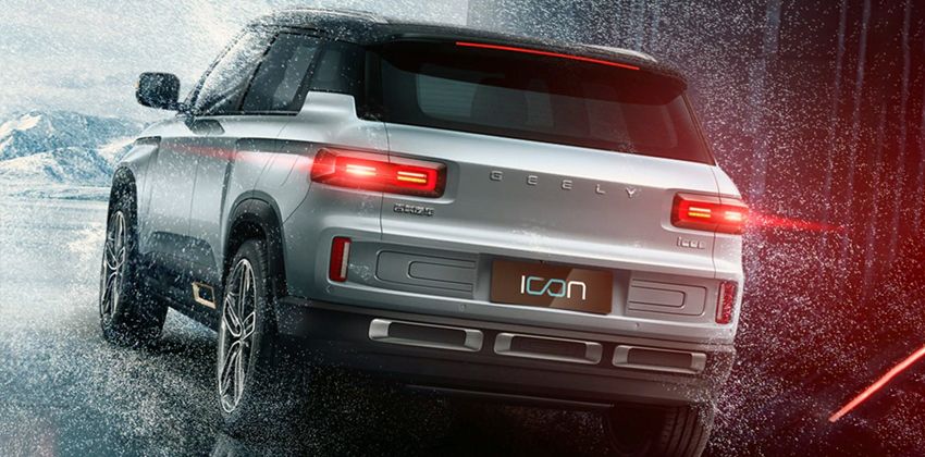 Geely Icon rear