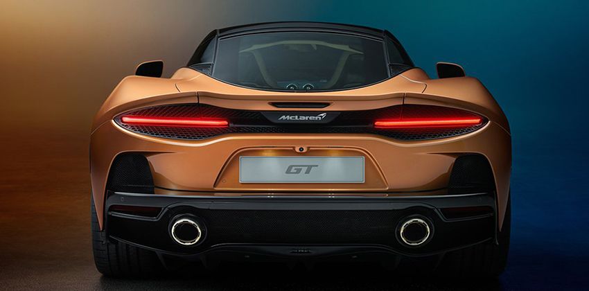 McLaren GT rear
