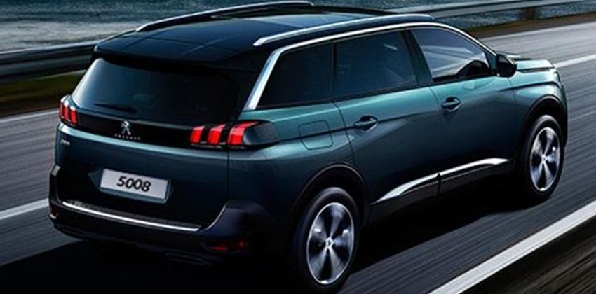 Peugeot 5008 rear