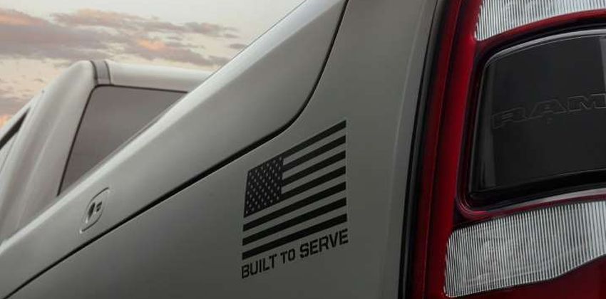 Ram Built to Serve Side