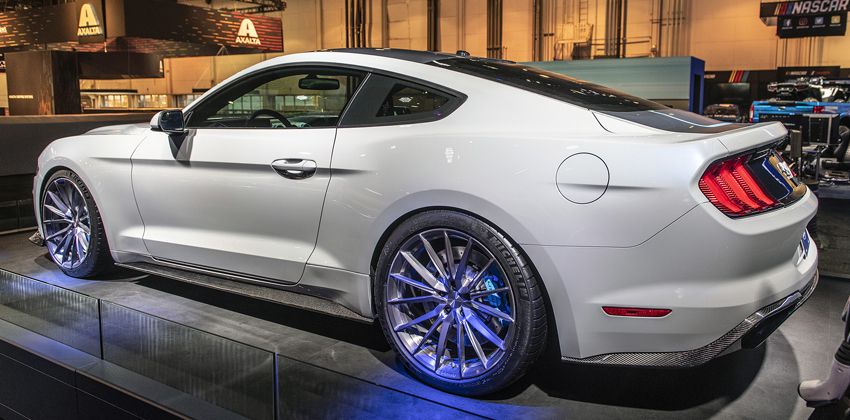 Mustang EV Rear