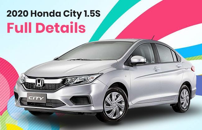 2020 Honda City 1.5 S CVT - Details, specs, price