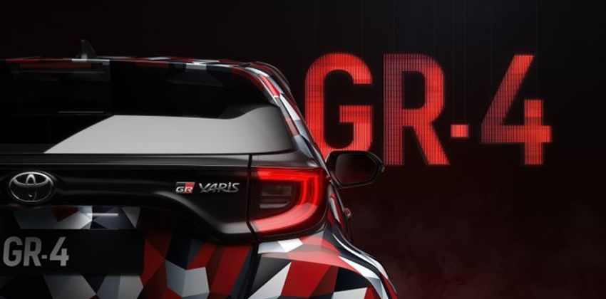 Yaris GR-4 teaser
