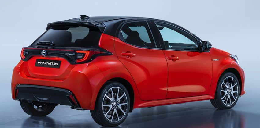 2019 Yaris rear