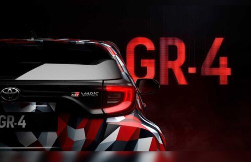 Toyota Europe teases Yaris GR-4 ahead of launch