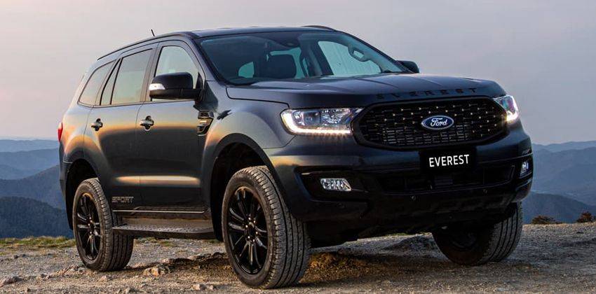 Ford introduces the new 2020 Everest Sport