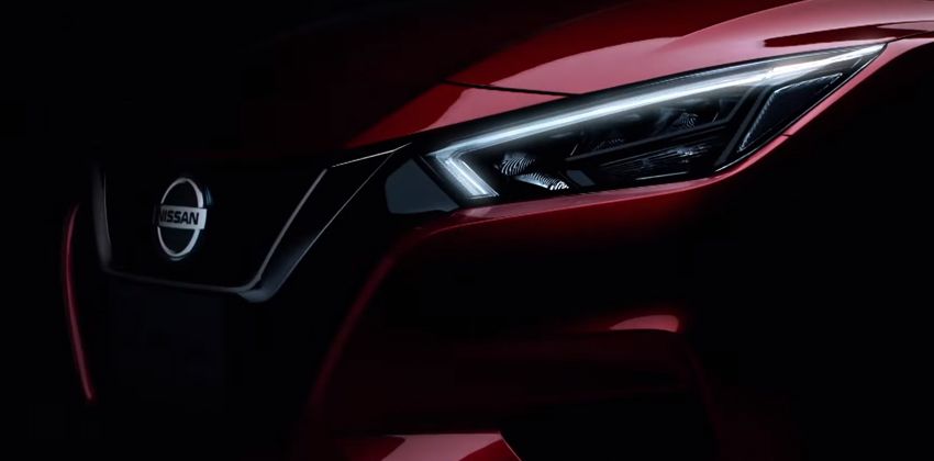 2020 Nissan Almera teaser