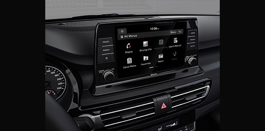 Kia Seltos touchscreen