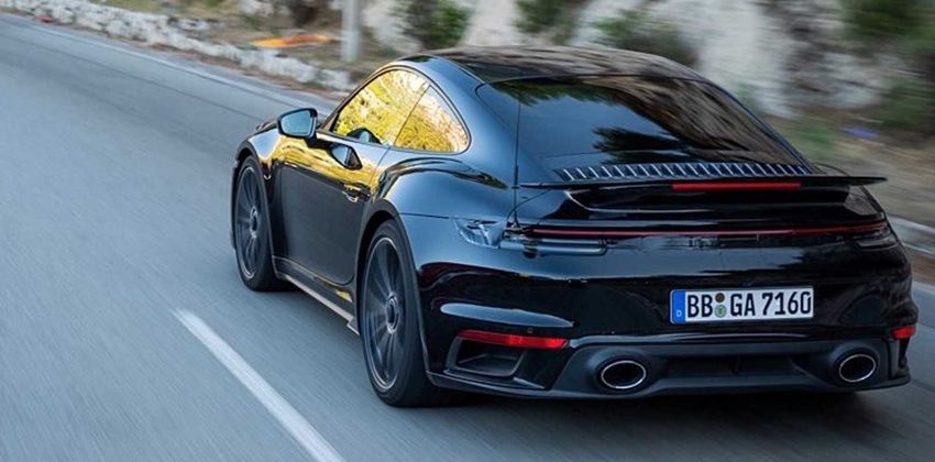 992 Porsche 911 Turbo rear